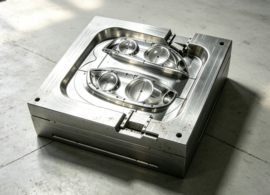 Latest company case about Vios Delivers 2-Cavity Automotive Headlight Lens Mold with Optimized Cooling Design